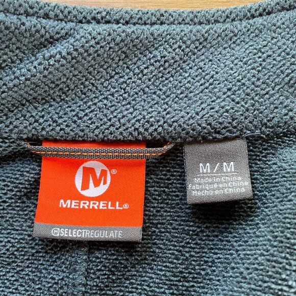 Merrell Full Zip Textured Jacket Medium - Picture 9 of 9